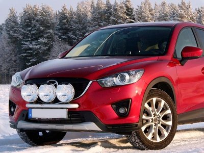Aluminum extra light bracket for Mazda CX-5 2012-2017