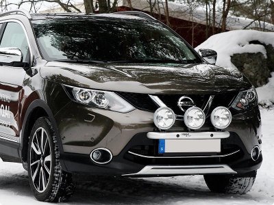 Aluminum extra light bracket for Nissan Qashqai 2014-