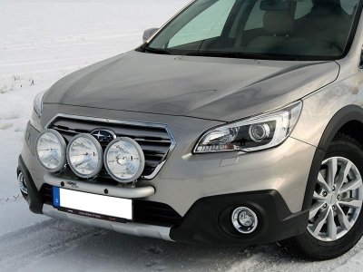 Extra light bracket in Aluminum for 3 extra lights for Subaru Outback 2015-