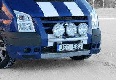 Extra light bracket in Aluminum for Ford Transit 2006-2013