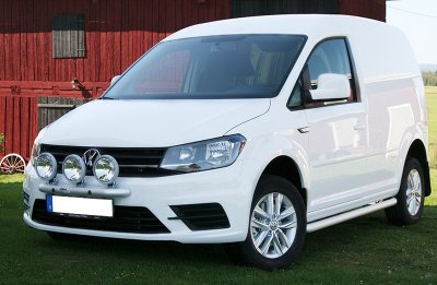 Aluminum extra light bracket for Volkswagen Caddy from 2016-