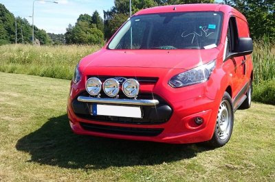 Stainless steel extra light bracket for Ford Transit Connect 2014-