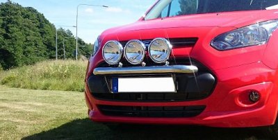 Stainless steel extra light bracket for Ford Transit Connect 2014-