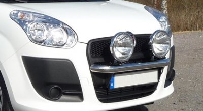 Stainless steel extra light bracket for Fiat Dobló 2010-2013