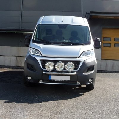 Stainless steel extra light bracket for Fiat Ducato 2014-