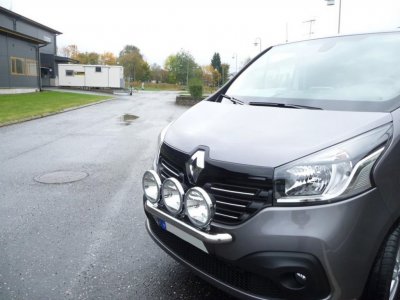 Stainless steel extra light bracket for Opel Vivaro 2015-