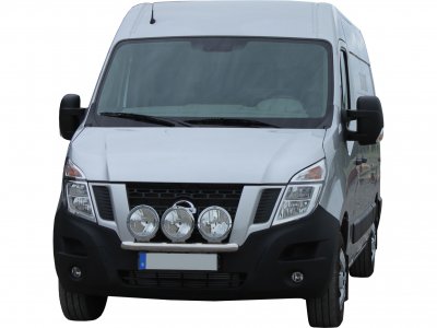Stainless steel extra light bracket for Nissan NV400 from 2011-