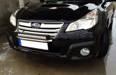 Extra light bracket Unibar for 3 extra lights (max 170 mm)