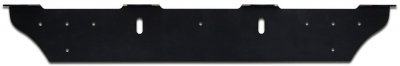 Extra light holder in black lacquered steel for 4 extra lights (175mm)