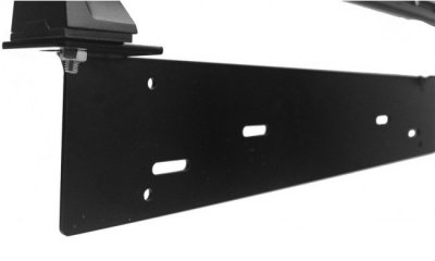 Extra light holder for LED Ramp - black lacquered