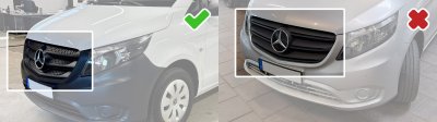 Extra light package Lazer Mercedes Vito from 2014-2024