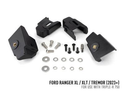3d printed Lazer extra light brackets for Ford Ranger XL/XLT 2023-
