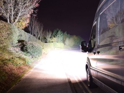 Auxiliary light kit Lazer Ford Transit from 2014-2019