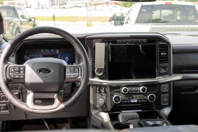 Mobile holder for Ford F-150 Lightning XL and XLT from 2021-