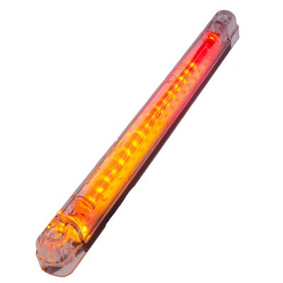 Fiber optic slim 3-chamber LED lantern | 12V-24V 237x20x20 mm