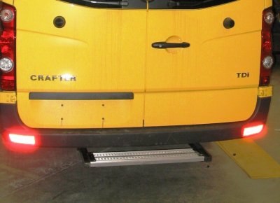 ED steel rear step for Volkswagen Crafter 2006-