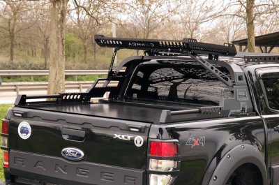 Roof rack with roof basket for Volkswagen Amarok from 2011-