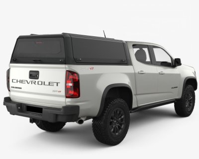 Hardtop canopy Chevrolet Colorado from 2023-