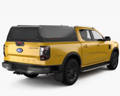 Hardtop canopy Ford Ranger from 2023- | Double Cab