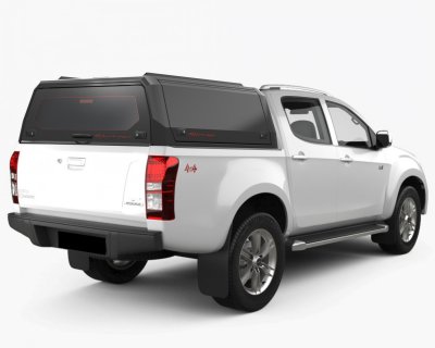 Hardtop canopy Isuzu D-Max from 2012-2020 | Crew Cab (Double Cab)