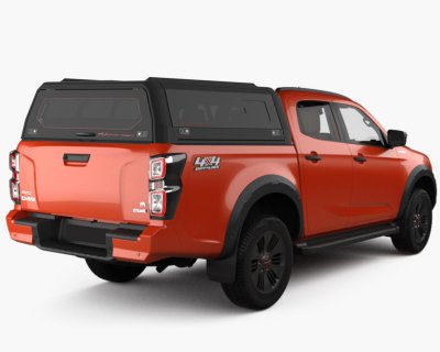 Hardtop canopy Isuzu D-Max 2020- | Double Cab