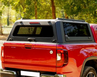 Example image: Rough Pro+ hardtop canopy Isuzu D-Max from 2020-