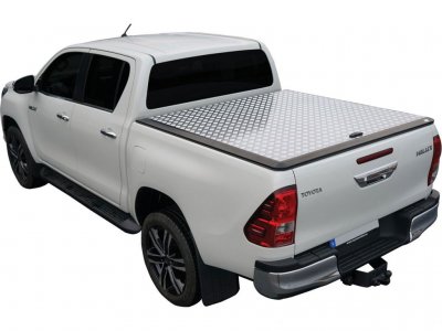 D-Max tonneau cover (Isuzu) 2012- Aluminum Basic