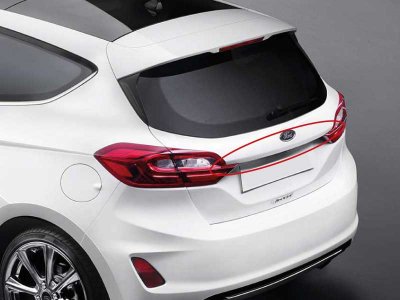 Trim for tailgate handle on Ford Fiesta from model year 2018 onwards