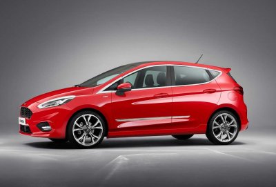 Stainless steel moldings for Ford Fiesta from 2018 onwards