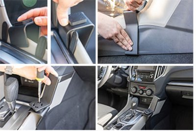 Mobile phone holder Subaru Forester from 2019-2025