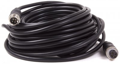 Extension cable 10 m. For rear view camera and screen.