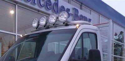 Aluminum front roof bar for Mercedes-Benz Sprinter H1 Single Cab 2006-2018