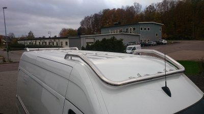 Stainless steel front roof bar for Volkswagen Crafter H2 2006-