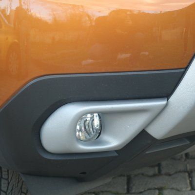 Front fog light frames Dacia Duster from 2018-2024