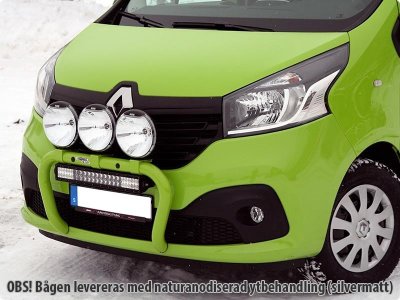 Aluminum bull bar for Fiat Talento from 2016-
