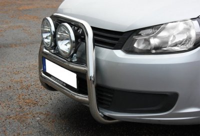 Stainless steel bull bar for Volkswagen Caddy 2010-2015