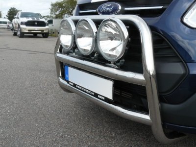 Stainless steel bull bar for Ford Transit Custom from 2013-