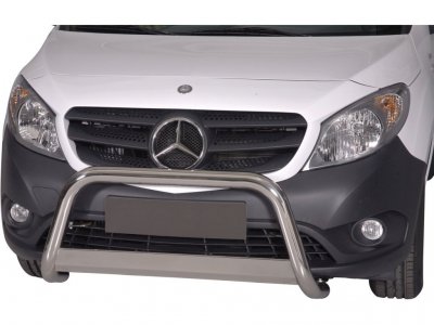 Stainless steel low bull bar for Mercedes-Benz Citan 2013-