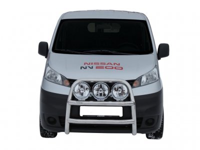 Stainless steel bull bar for Nissan NV200 from 2010-