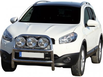 Stainless steel bull bar for Nissan Qashqai 2010-2013