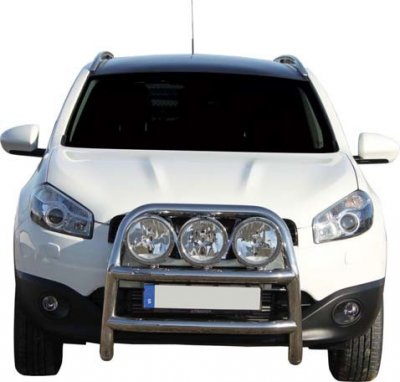 Stainless steel bull bar for Nissan Qashqai 2010-2013