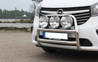 Stainless steel bull bar for Nissan NV300 from 2016-