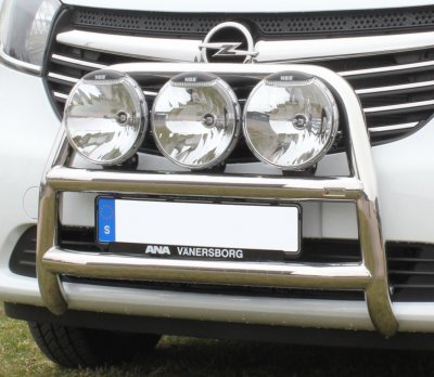 Stainless steel bull bar for Nissan NV300 from 2016-