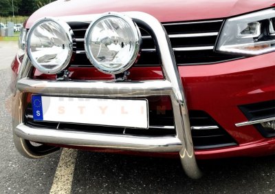 Stainless steel bull bar for Volkswagen Caddy from 2016-