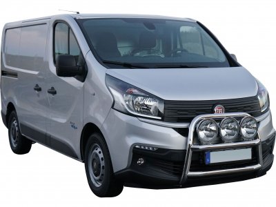 Stainless steel bull bar for Fiat Talento from 2016-2022