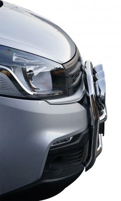 Stainless steel bull bar for Fiat Talento from 2016-2022