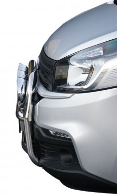 Stainless steel bull bar for Fiat Talento from 2016-2022
