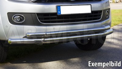 Stainless steel bull bar Double for Kia Sorento 2015-