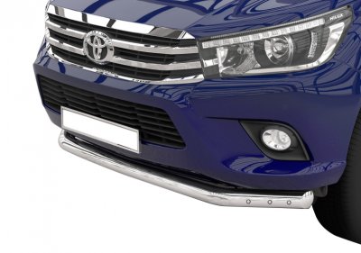 Bull bar with 6 LED position lights for Toyota Hilux from 2016-