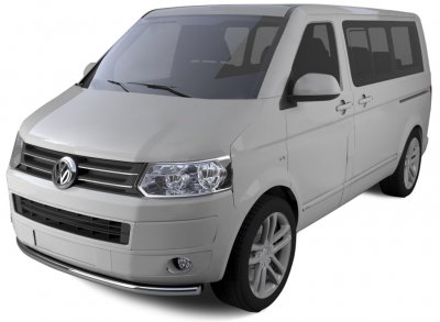 Stainless steel bull bar for Volkswagen Transporter T5 from 2010-2015